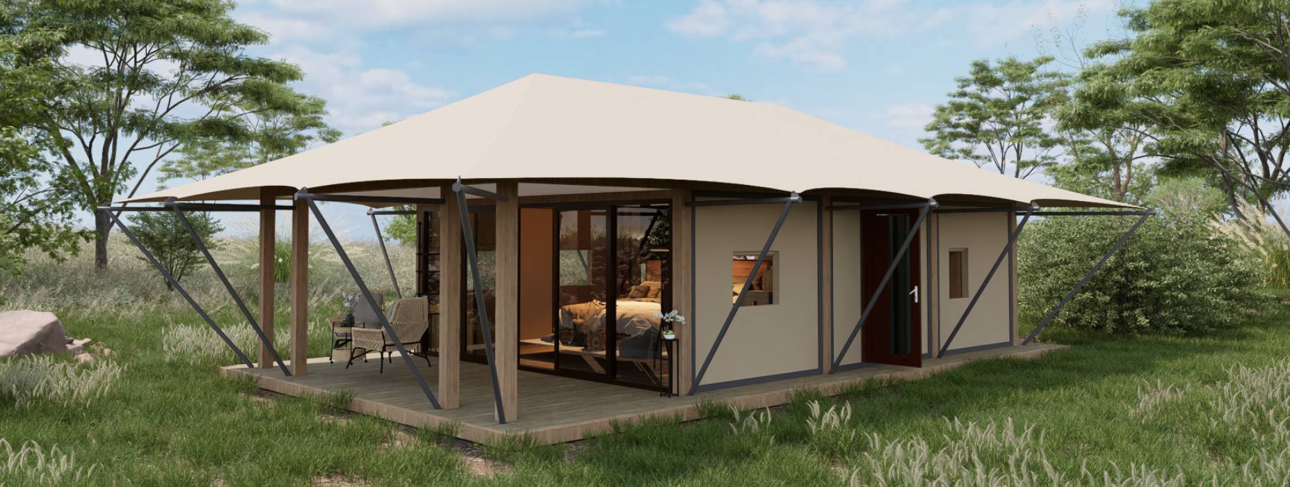 利通区户外酒店帐篷厂家